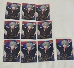 黒崎蘭丸　箔押しトレカ　10枚セット