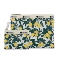 LEE 4月号 付録 LeSportsac × 集英社 レモン柄ポーチセット