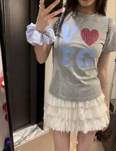 半袖Tシャツ グレー