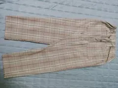 MPS キッズ チェック柄 ロングパンツ 140