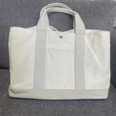 キャンバス地トートバッグ　中古