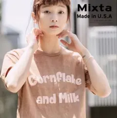 新品　ミクスタ　Mixta Cornflake and Milk Tシャツのサムネイル