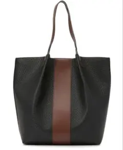 SERAPIAN トート V Black/Cuoio