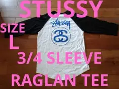 STUSSY 3/4 SLEEVE RAGLAN7分袖ラグランTEEステューシー