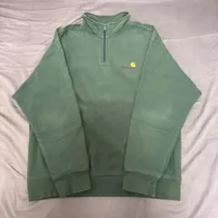 carhartt ハーフジップ