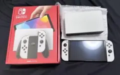 Nintendo Switch 有機ELモデル ホワイト箱付き＋収納ケース