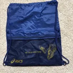 asics ネイビー シューズ入れ
