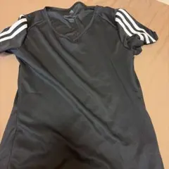 adidas Climacool VネックTシャツ 黒