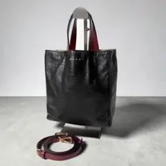 マルニ　MARNI ミュゼオソフト　ミニ　ショルダーバッグ　MUSEO ブラック