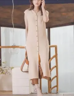 アンデミュウ ノースリーブワンピース