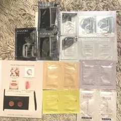 ALBION、KANEBO、コスメデコルテ、エリクシール　サンプル18個セット