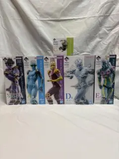 一番くじ ジョジョの奇妙な冒険 ストーンオーシャン フィギュアセット　美品のサムネイル