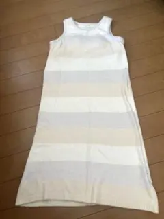 ジェラートピケ　ルームウェア　ワンピース　カップた付き