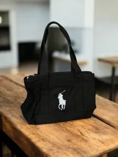 ☆*☆様 POLO RALPH LAUREN　黒キャンバストートバッグ