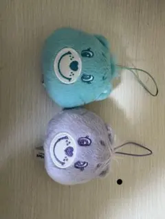 ケアベアぬいぐるみキーホルダー 2個セット