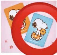 水色　未使用　スヌーピー　フリースブランケット　ミスドコラボ2011