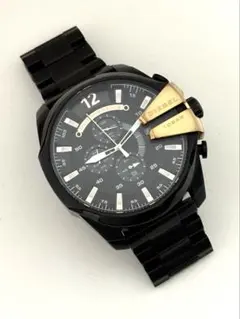 美品　ディーゼル　腕時計　クロノグラフ　ブラック　DZ-4338 DIESEL