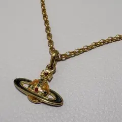 超希少 美品 ヴィヴィアンウエストウッド エナメルオーブネックレス 初期旧型のサムネイル