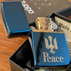 2026年最新】ブルーチタン zippo peaceの人気アイテム - メルカリ