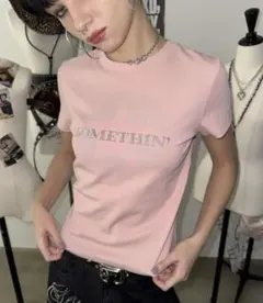 SHAGGIE T-SHIRT 韓国 Tシャツ ピンクのサムネイル
