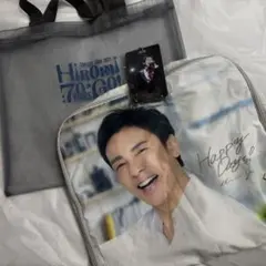 郷ひろみ　プレミアムシート　法被　ピンク　トートバッグ2025 郷ひろみ プレミアムシート 法被 ピンク トートバッグ2025