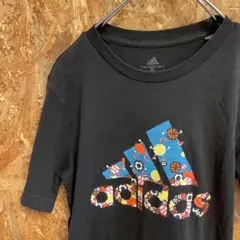 AE9381 adidas 半袖Tシャツ ブラック レディース 160 ポス