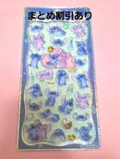 正規品　ディズニースティッチ プチドロップステッカート 　まとめ割引あり
