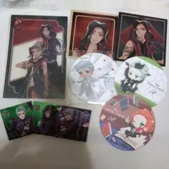 ツイステ　コースター　ステッカー　ポストカード　等