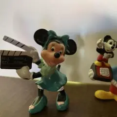ディズニーフィギュア　レトロ　ミッキー　ミニー　3体セットで