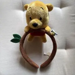 【美品】ディズニー カチューシャ くまのプーさん カチューシャ