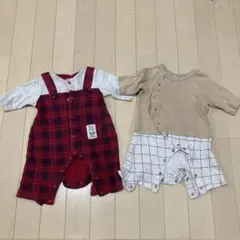 【セット売り】春〜初夏用　ロンパース60cm