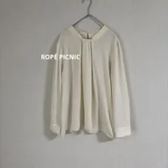 ROPÉ PICNIC ボウタイ風 ブラウス 長袖 シャツ 入学式 きれいめ