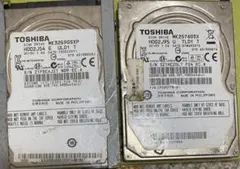 【2台】東芝 2.5インチ HDD 320GB & 250GB SATAのサムネイル