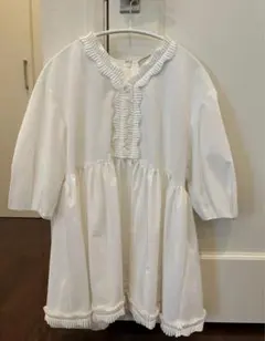 snugnook cloud blouse (apricot) - メルカリ