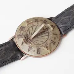FOSSIL SUNDIAL フォッシル 日時計 SD-7620 (ジャンク品)
