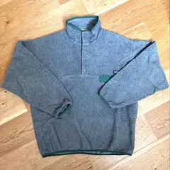 Patagonia シンチラ スナップT M グレー グリーン