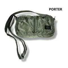 PORTER タンカー ショルダーバッグ セージグリーン