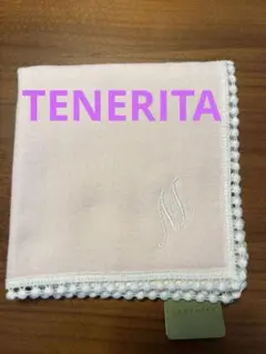 【新品未使用】TENERITA テネリータ タオルハンカチ(イニシャルM)のサムネイル