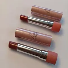 3CE グレイジーリップグロウ　2本セット使いかけ