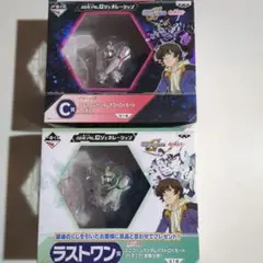 一番くじ SDガンダム Gジェネレーション C賞・G賞 フィギュア2種セット