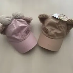 ダッフィー シェリーメイ　耳付きキャップセット