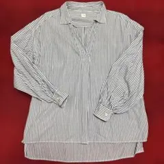 GAP ストライプ柄 長袖シャツ