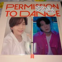 公式　BTS PERMISSION weverse特典　SUGA
