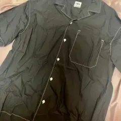 ZARA 黒シャツ 白ステッチ❤️9月15日まで限定価格!