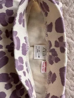 9日までの出品　ZARA レオパード柄 リブレギンス