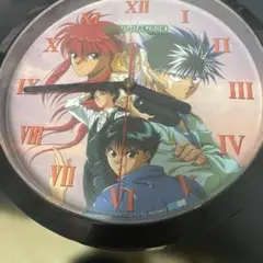 中古品　アニメキャラクター壁時計　15ー254