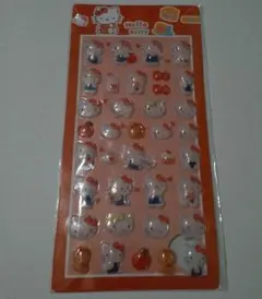 ハローキティ 立体シール　ぷくぷくシール　3D