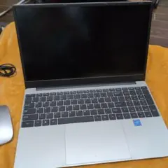 シルバー ノートPC マウス付き