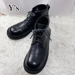 【訳あり】◾️ヨウジヤマモト◾️レザーシューズ◾️レースアップ◾️オールレザー◾️ブラック Yohji Yamamoto（靴/シューズ）のフリマアイテム一覧
