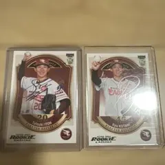 BBM2026 ルーキーエジション　伊藤樹　パープル箔サイン　10シリ　九谷瑠